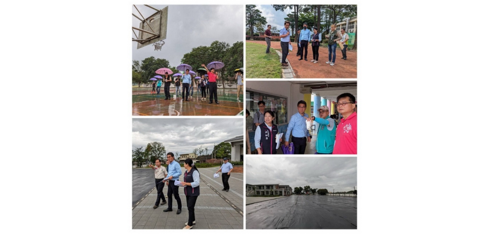 劉建國爭取崙背二崙小學跑道操場改善  體育署承諾大力支持(圖)