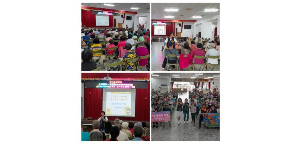 雲林縣警察局少年警察隊深入北港預防「安娜式詐騙」(圖)