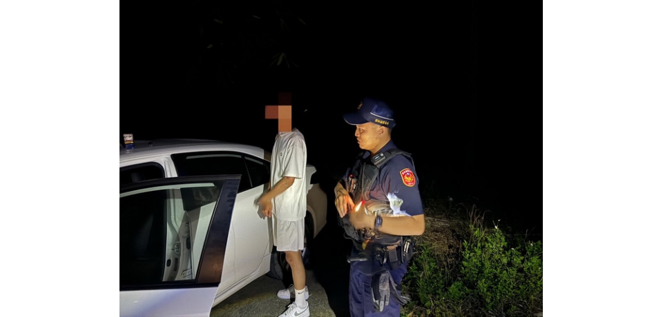 男子意圖引廢氣尋短  雲林縣斗南警分局東和警即時介入救援(圖)