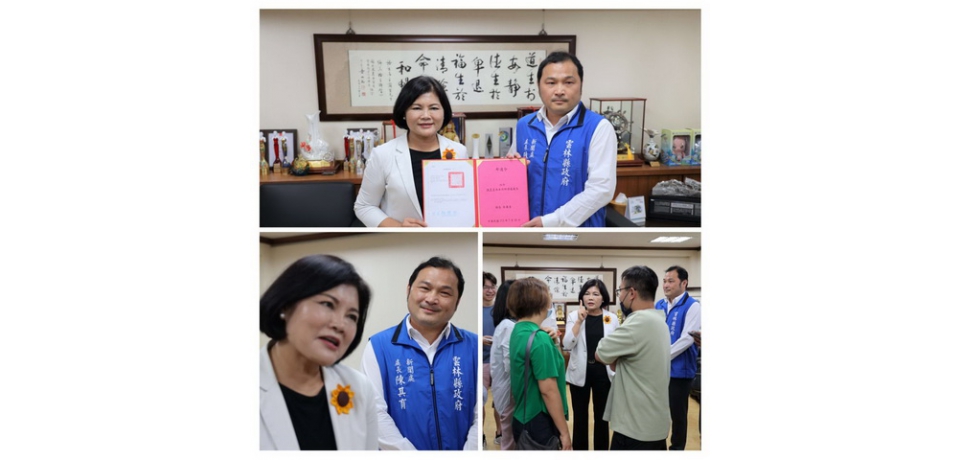 雲縣府新聞處長陳其育布達  張麗善期勉強化政策宣導與民溝通(圖)