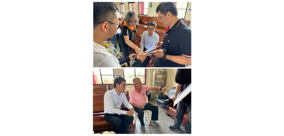 雲林縣南聖宮綠美化工程 立委劉建國：給居民完善生活空間(圖)