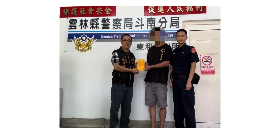 不捨孝子遭遇困境 雲林縣警與建德寺點亮社會角落(圖)