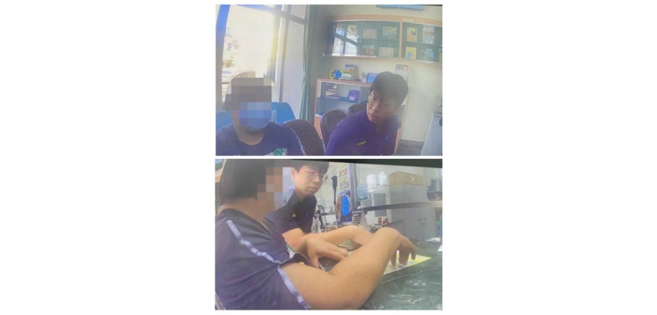 雲林縣警察與大埤郵局成功聯防 平安守護民眾財產以防遭詐(圖)