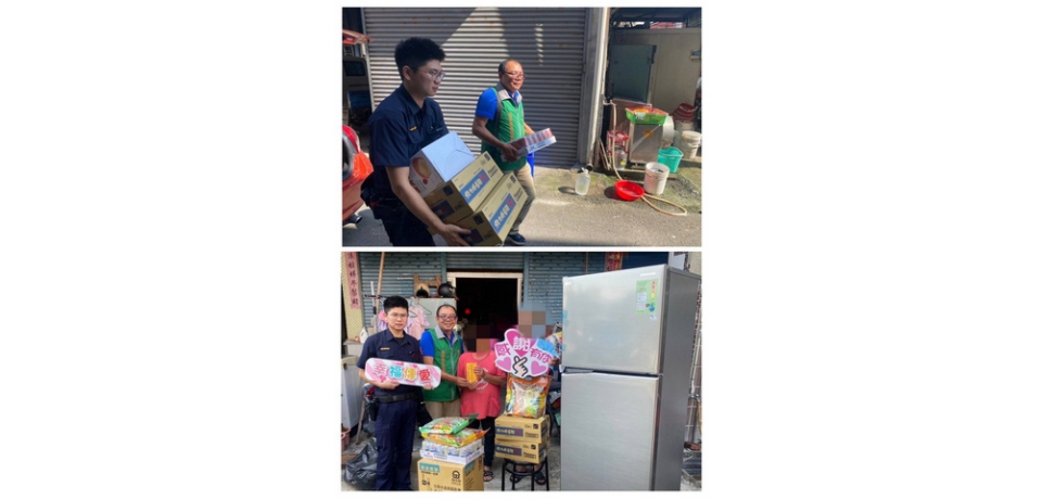 雲林縣東和警積極助老翁急難紓困(圖)