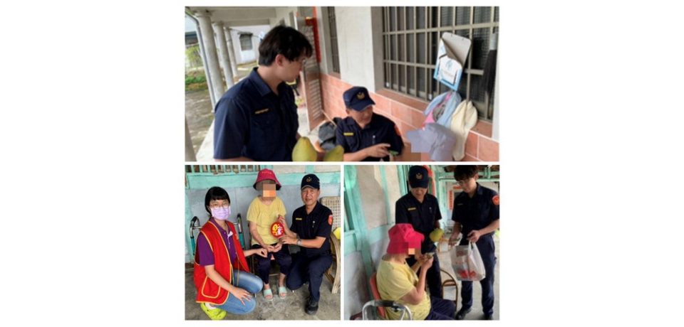 雲林警與華山基金會攜手發放物資慶中秋佳節(圖)