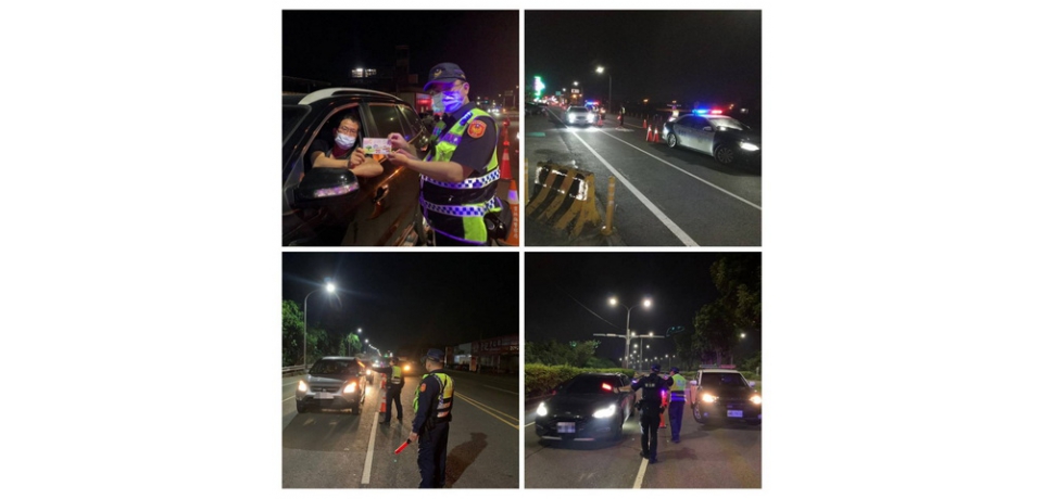 冬令時節加強酒駕取締　雲林警強力取締酒後駕車(圖)