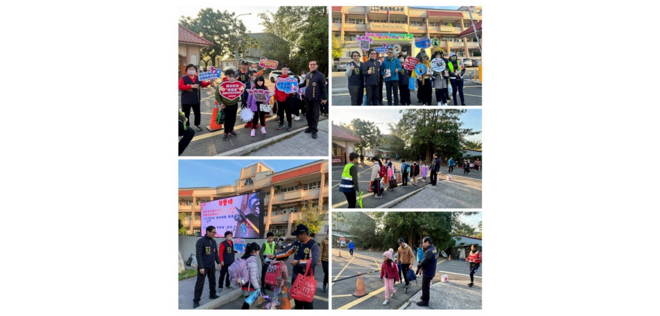 喜迎金蛇年快樂上學日 雲警暖心守護學童安全(圖)