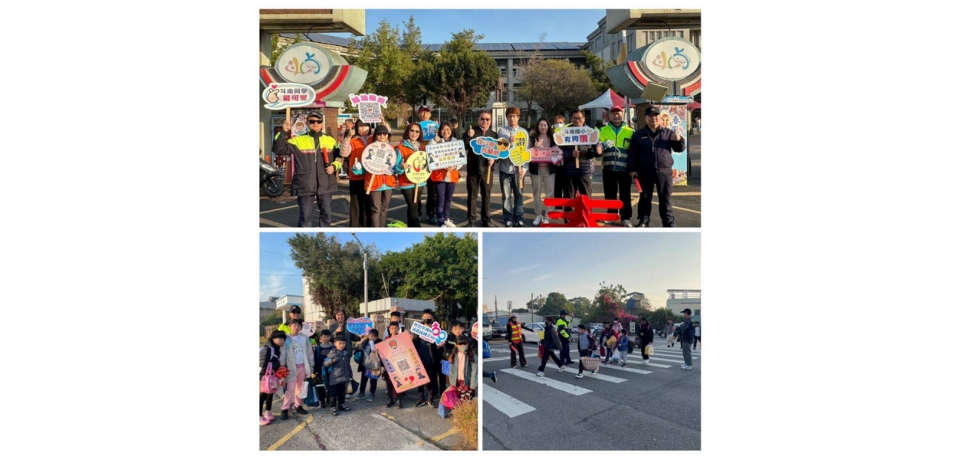 斗南警啟動「護童專案」 伴童安心上學去(圖)