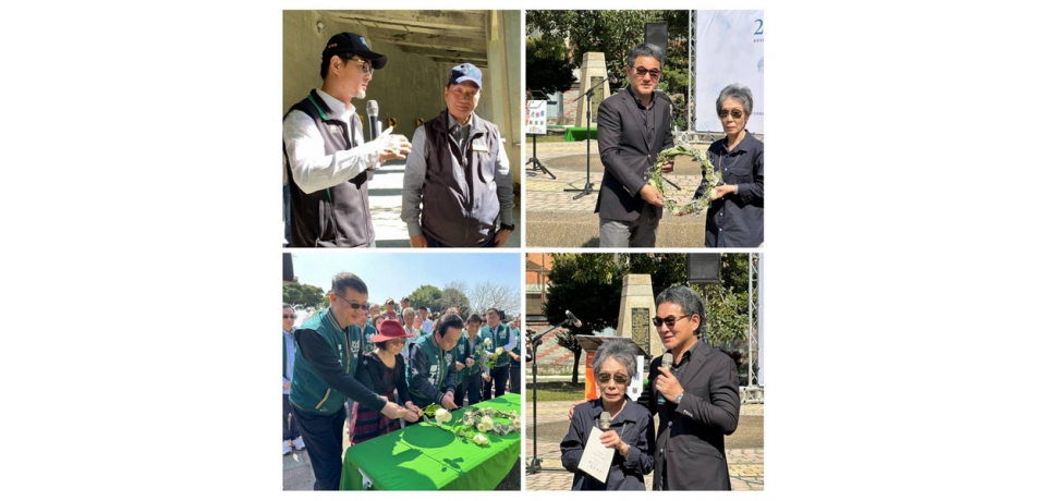 民進黨雲林縣黨部舉辦二二八追思音樂會前輩為民主犧牲奉獻(圖)