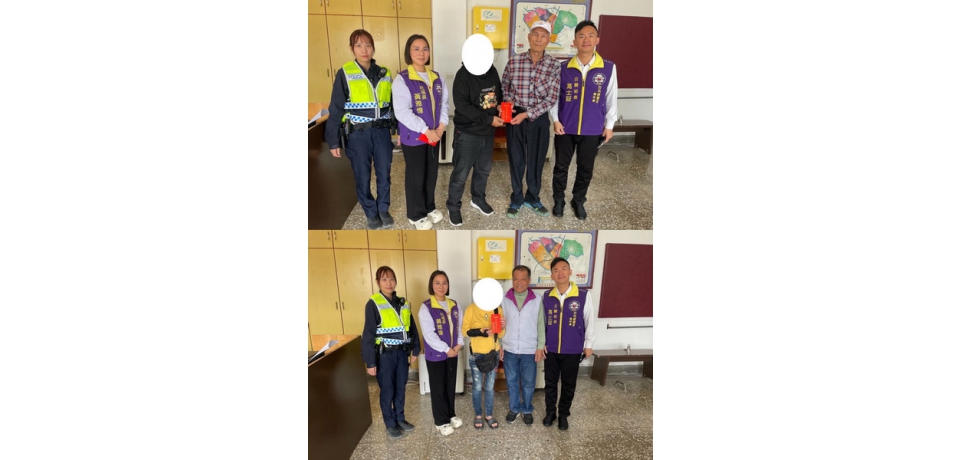 雲林縣斗南警傳遞溫情助弱勢家庭(圖)