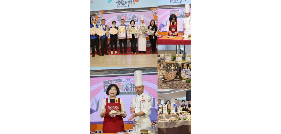 春日尚青盛蒜在握 雲林大蒜美味上場(圖)