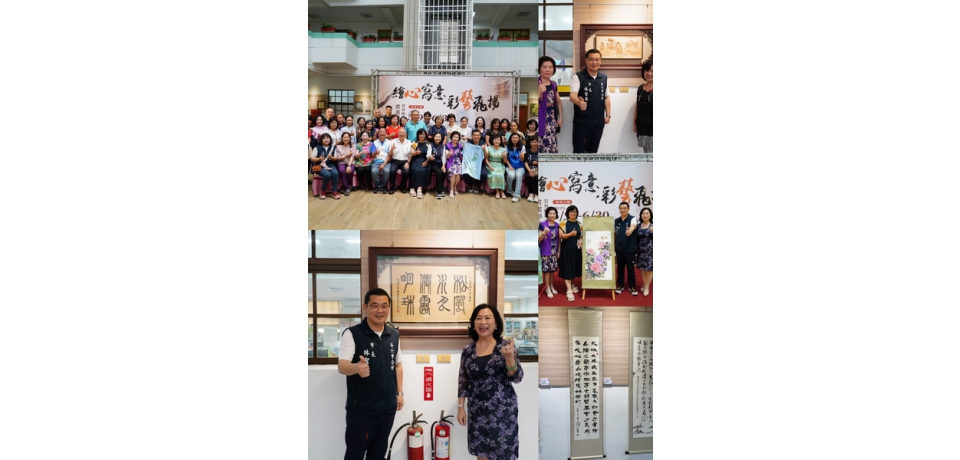 雲林縣濁水溪書畫學會　斗六市公所中庭策展(圖)