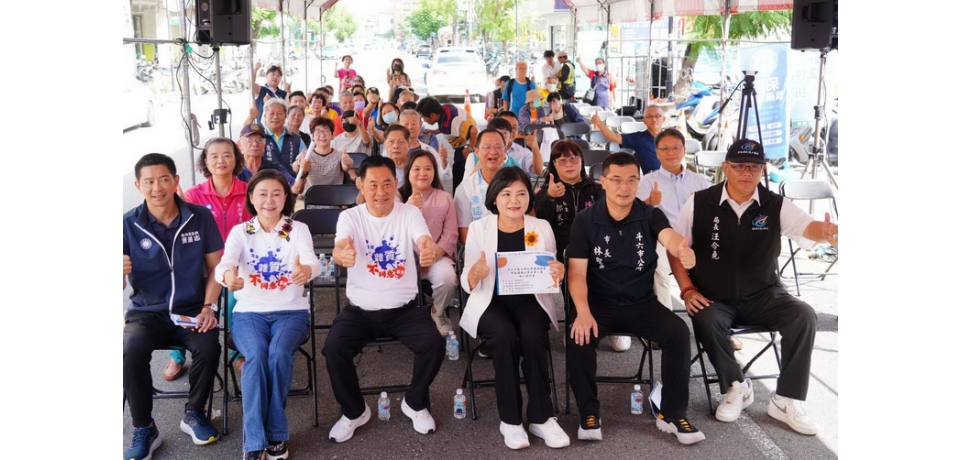 斗六市後火車站周邊道路改善工程啟動 打造雲林首善之都整齊有序市容(圖)