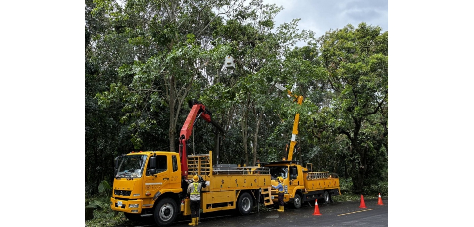 楊柳颱風逼進 台電雲林區處全力戒備應戰(圖)