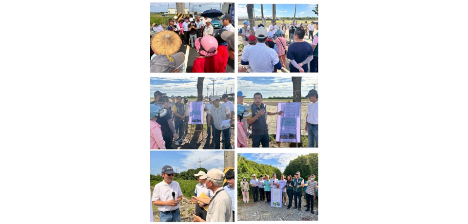 立委劉建國邀集農水署會勘農水路 爭取逾三千萬經費改善農民基礎建設(圖)