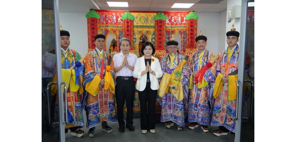 全運會舉行祈安賜福儀式 雲林縣長張麗善親自出席(圖)