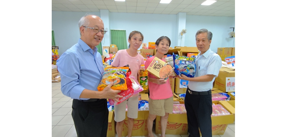 天人宮濟公師父資助百萬物資　助雲林家扶點亮希望之光(圖)
