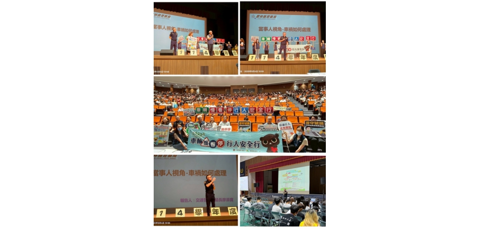 交通安全月9月起跑 雲林縣警察局交通警察隊全力宣導停讓文化(圖)