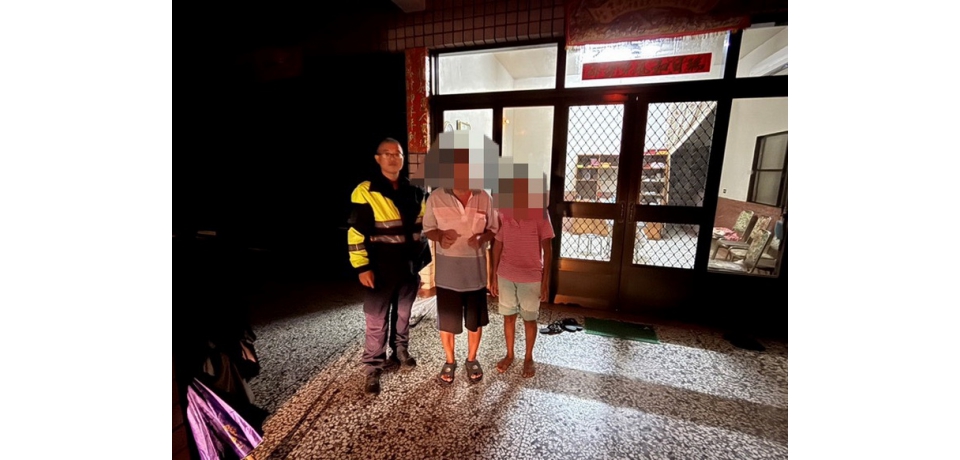 斗南警細心比對資料 　協助走失男子返家(圖)