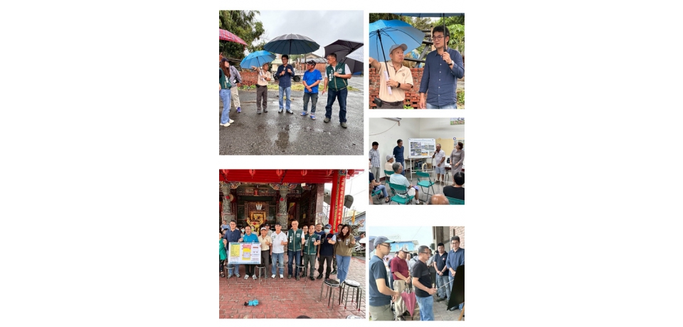 立委劉建國爭取綠美化工程 打造社區特色 推動地方永續(圖)