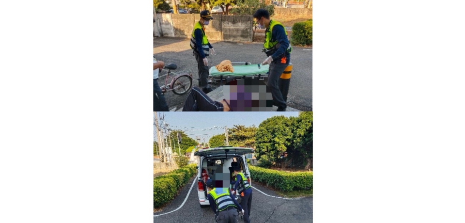老翁身體不適求助　斗南警即時伸援手(圖)
