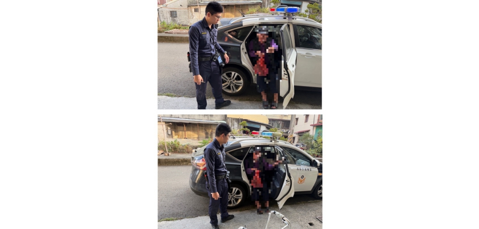 老翁外出電動車突沒電　斗南警協助其返家(圖)