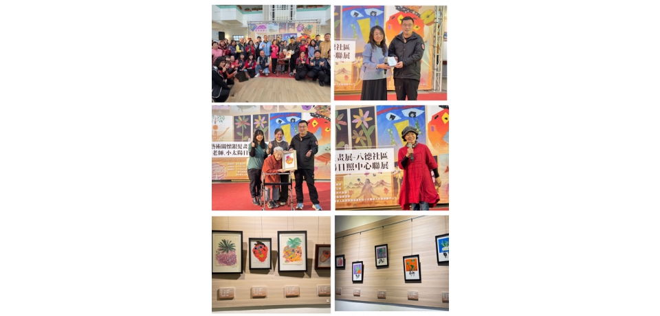 115年藝術關懷銀髮畫展在斗六市公所中庭出展 以藝術關懷為核心現銀髮族群豐沛生命能量(圖)