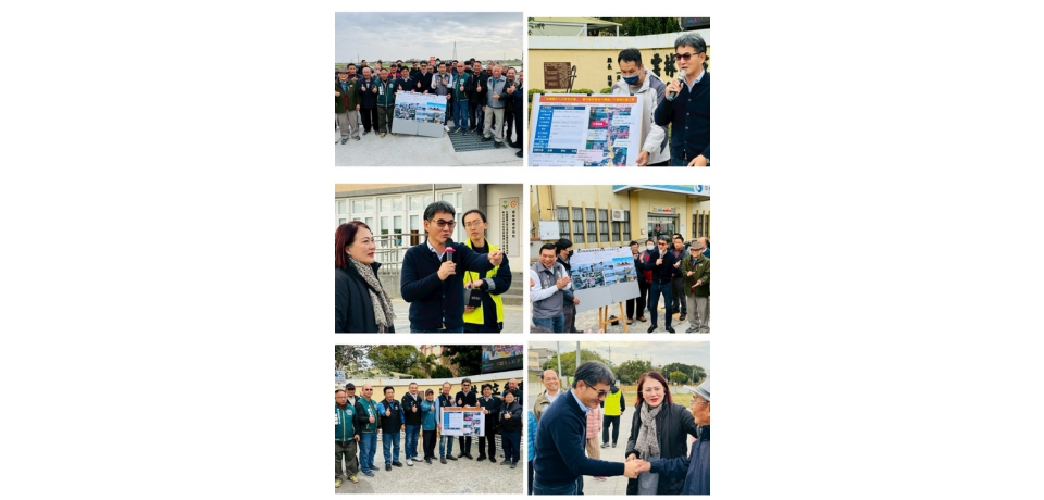 劉建國立委爭取中央經費 提升雲林人行環境品質 邀國土署長吳欣修會勘東勢、麥寮、元長三項人行改善工程(圖)