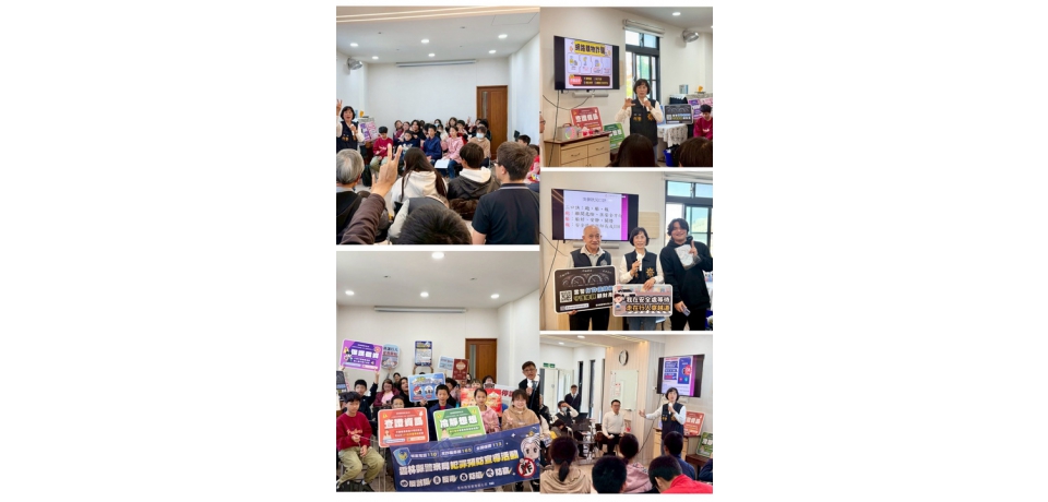 反恐防詐向下扎根 斗南警走入鎮召會　守護兒童與得榮少年安全成長(圖)