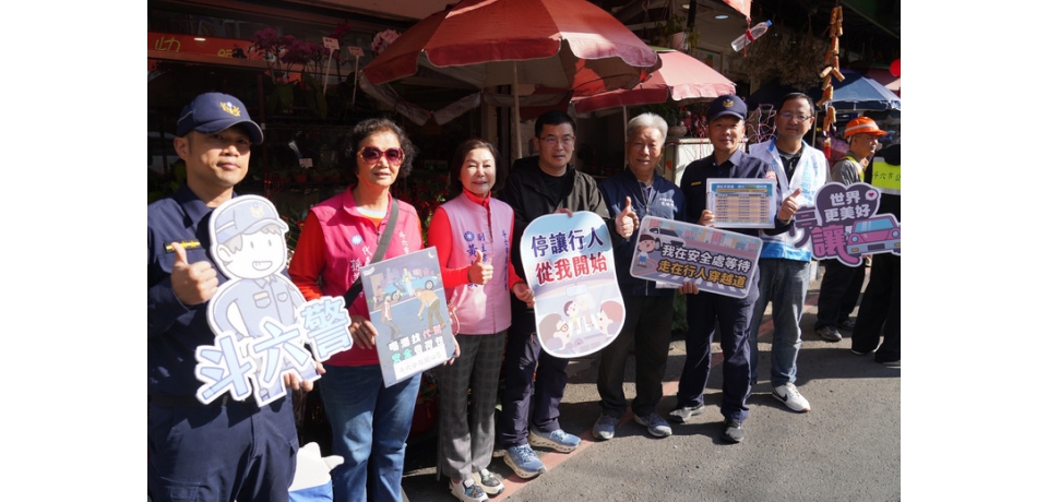 斗六西市場清道專案暨春節交通管制措施　打造安全順暢優質逛街環境(圖)