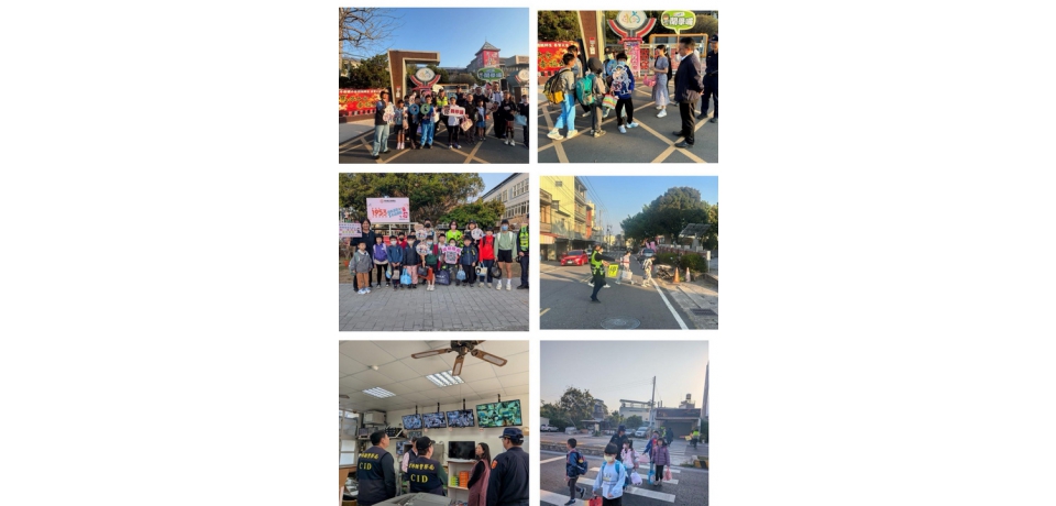 斗南警續強化護童勤務 保護學童通學路(圖)