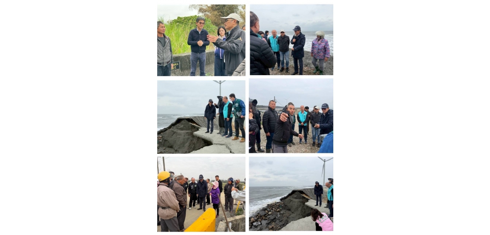 立委劉建國會勘雲林多處水利與基礎建設 強化防汛與交通安全(圖)