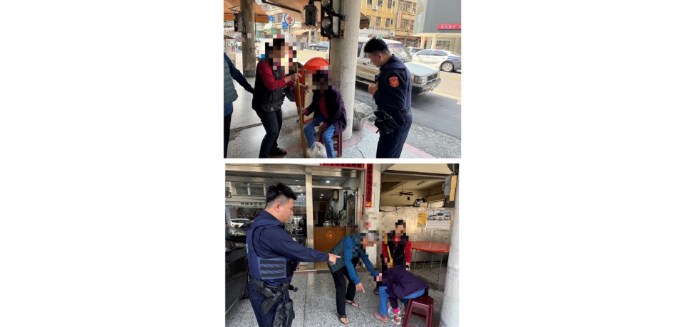 婦人跌倒迷途街頭 斗南警細心協助平安返家(圖)