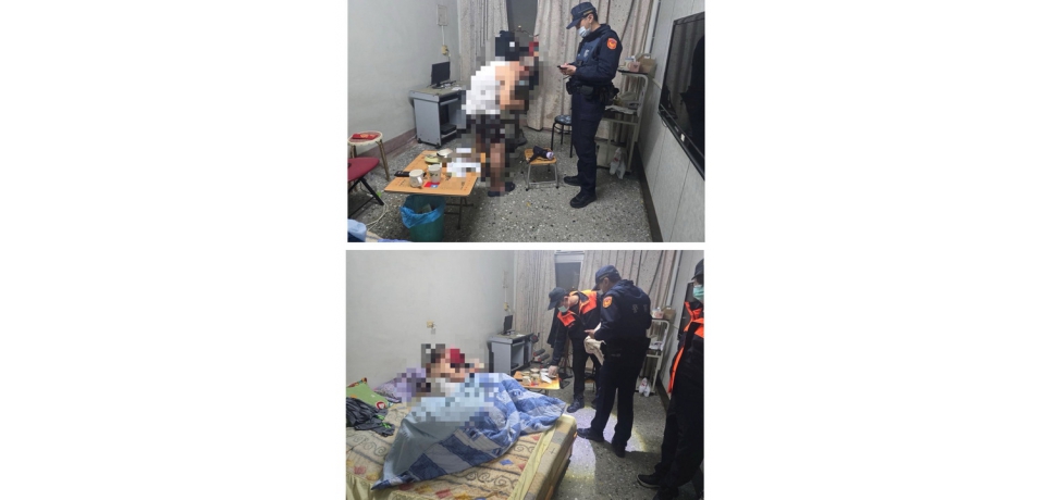 獨居老翁思子心切求助　斗南警即刻到場暖心關懷(圖)