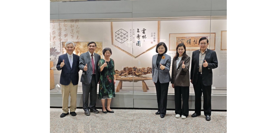 雲林三秀園首登國門舞台　百年園林特展桃機登場(圖)