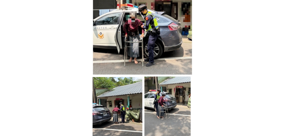 電動代步車沒電不知所措   斗南警熱心助返家(圖)