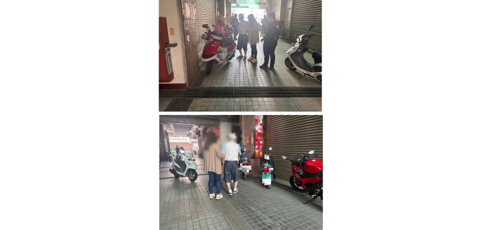 買菜後驚見愛車不翼而飛  暖警細心協助老翁找回(圖)