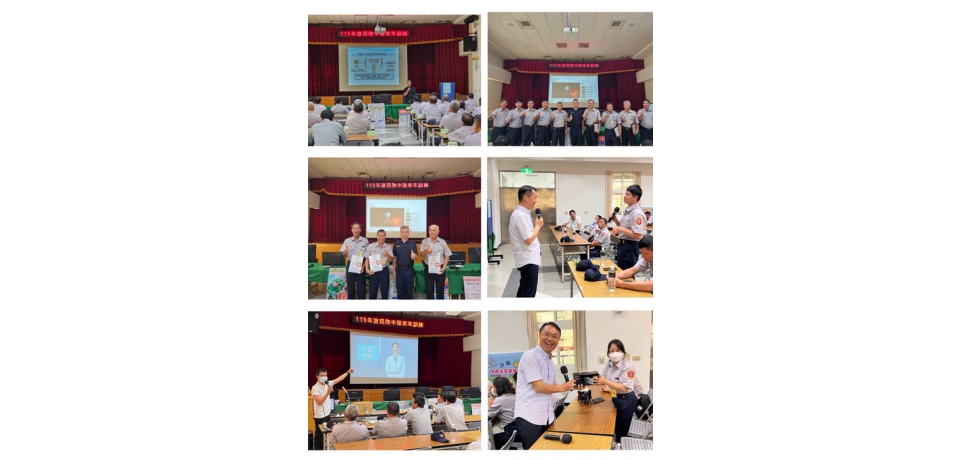 提升城鎮韌性與應變能力　斗南分局辦理民防常年及幹部訓練(圖)