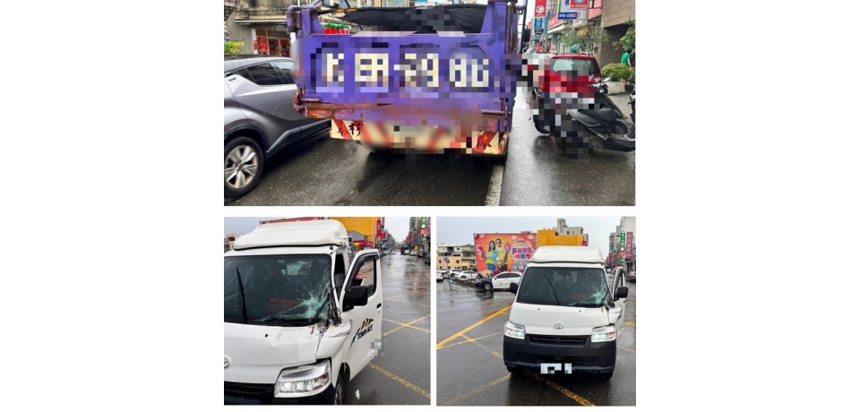斗南貨車後欄板未關妥鬆脫釀車禍　警方依法開罰並籲落實車輛檢查(圖)