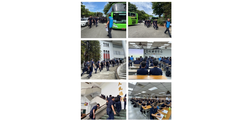 警專44期74名實習生報到　雲林警勉用心學習、安全第一(圖)