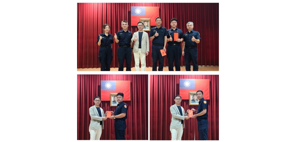 斗南警聯合勤教表揚有功員警　警友顧問頒獎慰勉：肯定第一線查緝犯罪辛勞(圖)